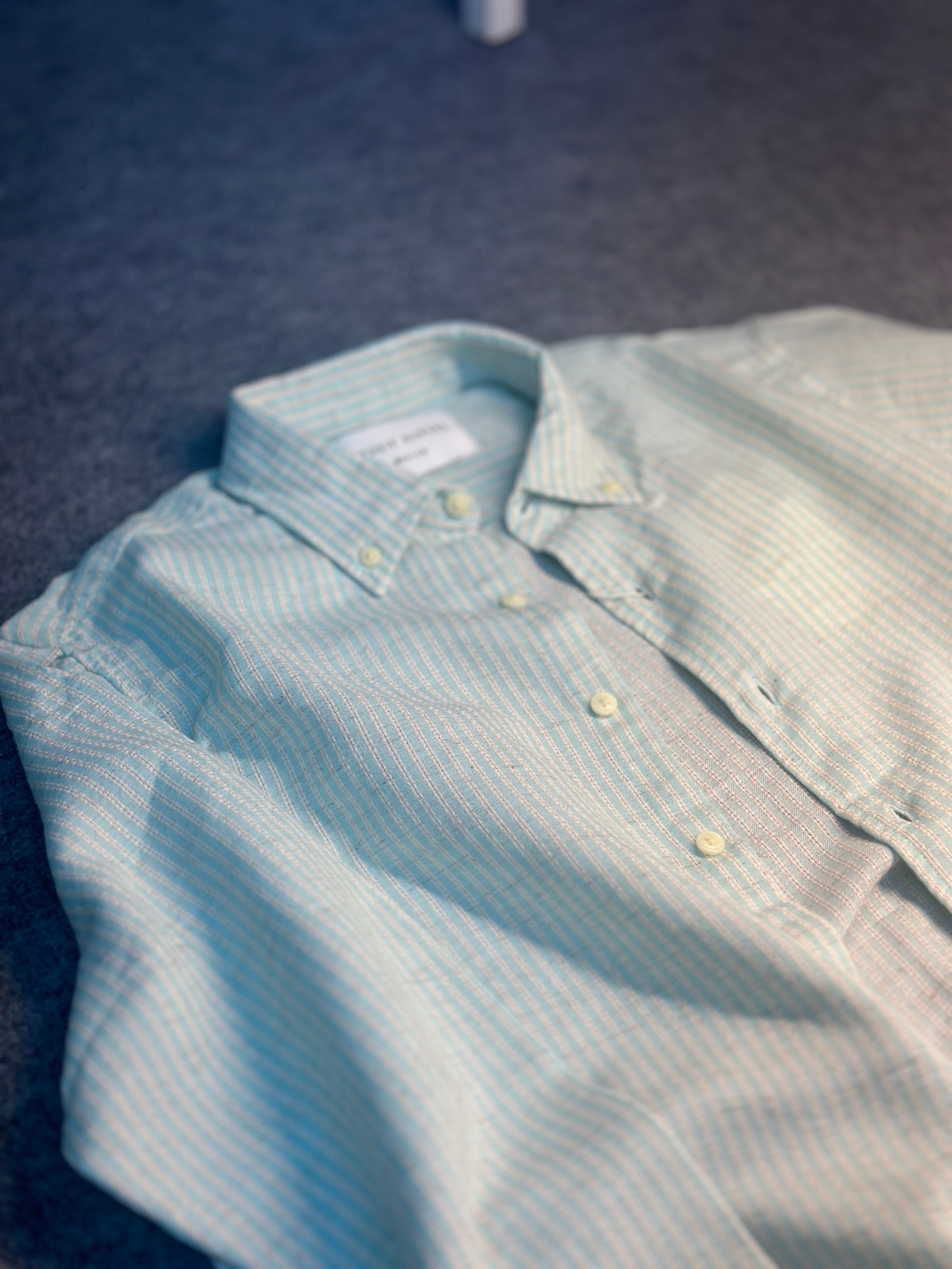 Minimal Premium Blue Stripe shirt - Fashh clothing