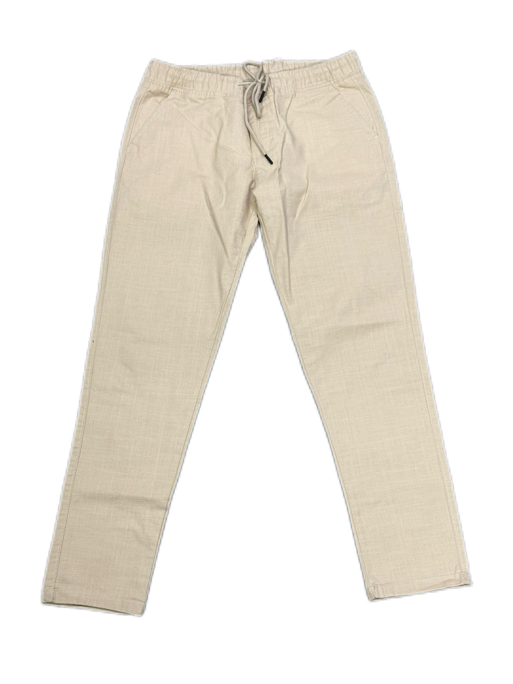 Linen Regular Fit Premium Men's Trousers - Beige