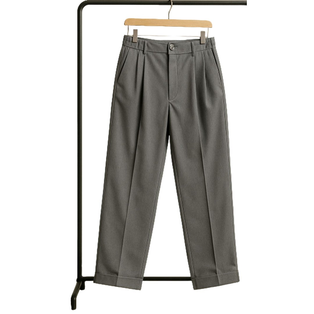 Sleek style Grey Korean Pant